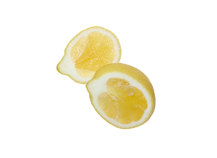 Lemon halves