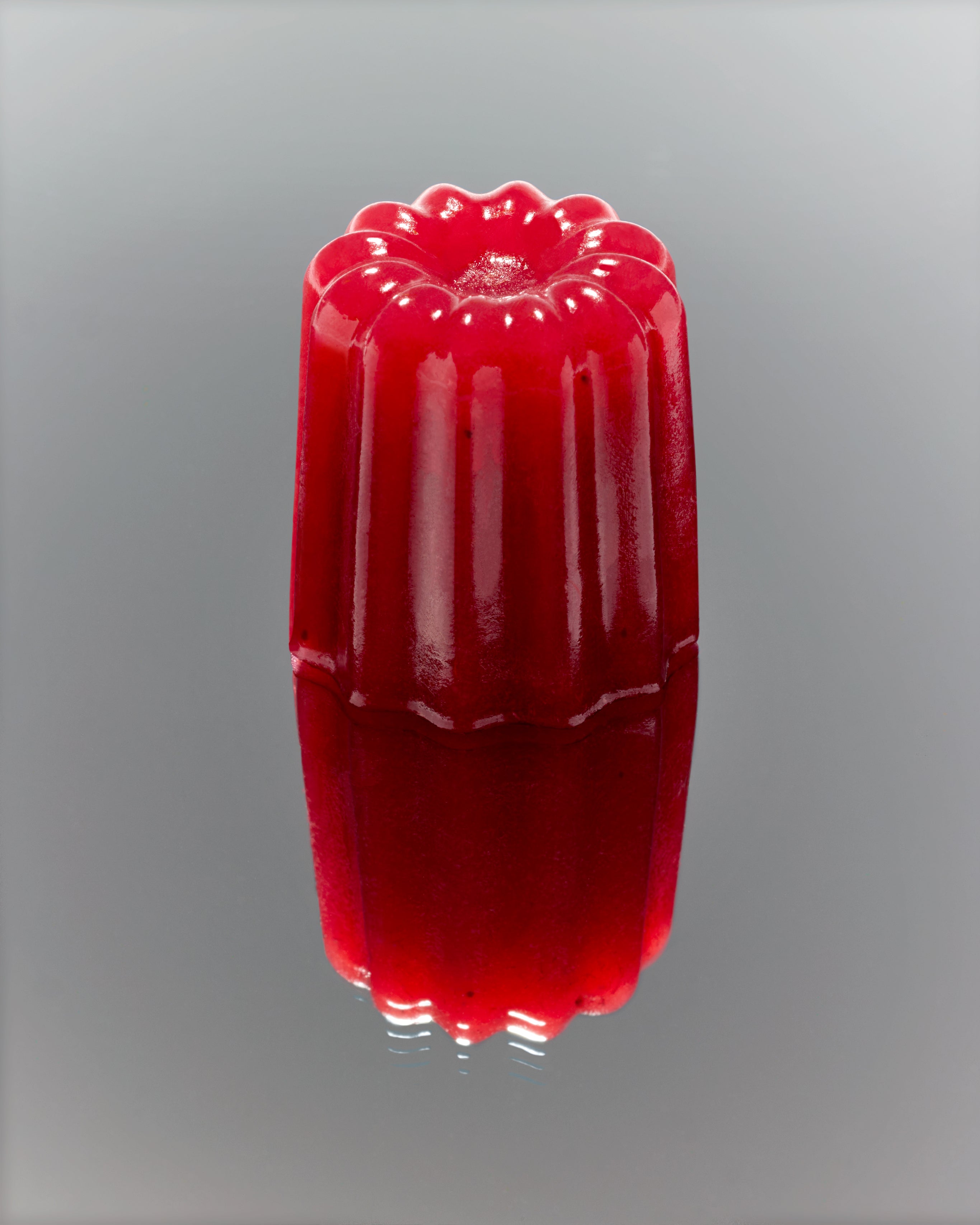 Gelee Raspberry Gelatin Canele